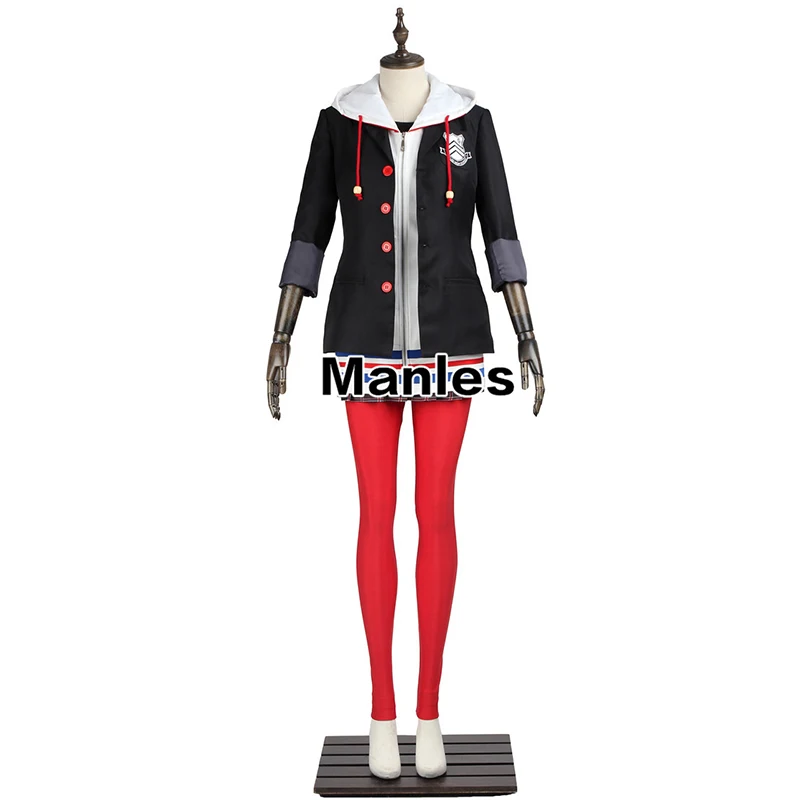 Persona 5 Cosplay Costume Anne Takamaki School Uniform Anime Costume Game Cosplay Suit Halloween Costume Skirt Jacket Customized
