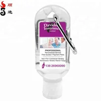 

30ml hand sanitizer with carabiner