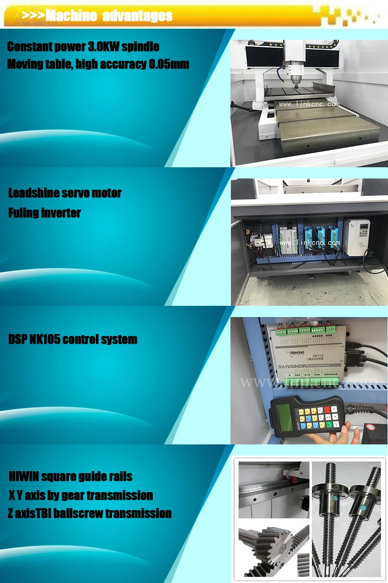 half-enclosed moulding cnc router cnc milling machinery