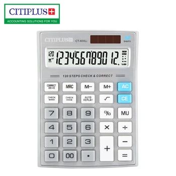 Citiplus 120 Steps Check Calculator 12 Digits Desktop Citiplus 120 Steps Check Calculator 12 Digits Desktop