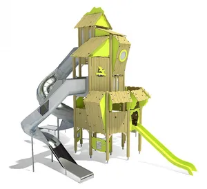 2019 Professional stainless steel indoor tube slide for kids and adults