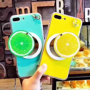 Fruit Strawberry Mirror Phone Case iPhone 6 Plus 7