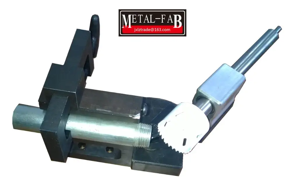 VEVOR Pipe Tube Notcher, 1/2 To 3-inch Tubing Notcher With 0 To 50° Adjustable Angle, Pipe And Tube Notching Tool For Repair Shops, Home Projects, Metalworking
