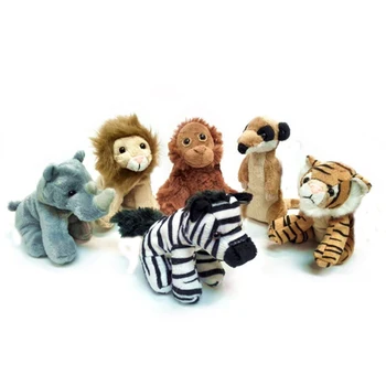 small stuffed jungle animals