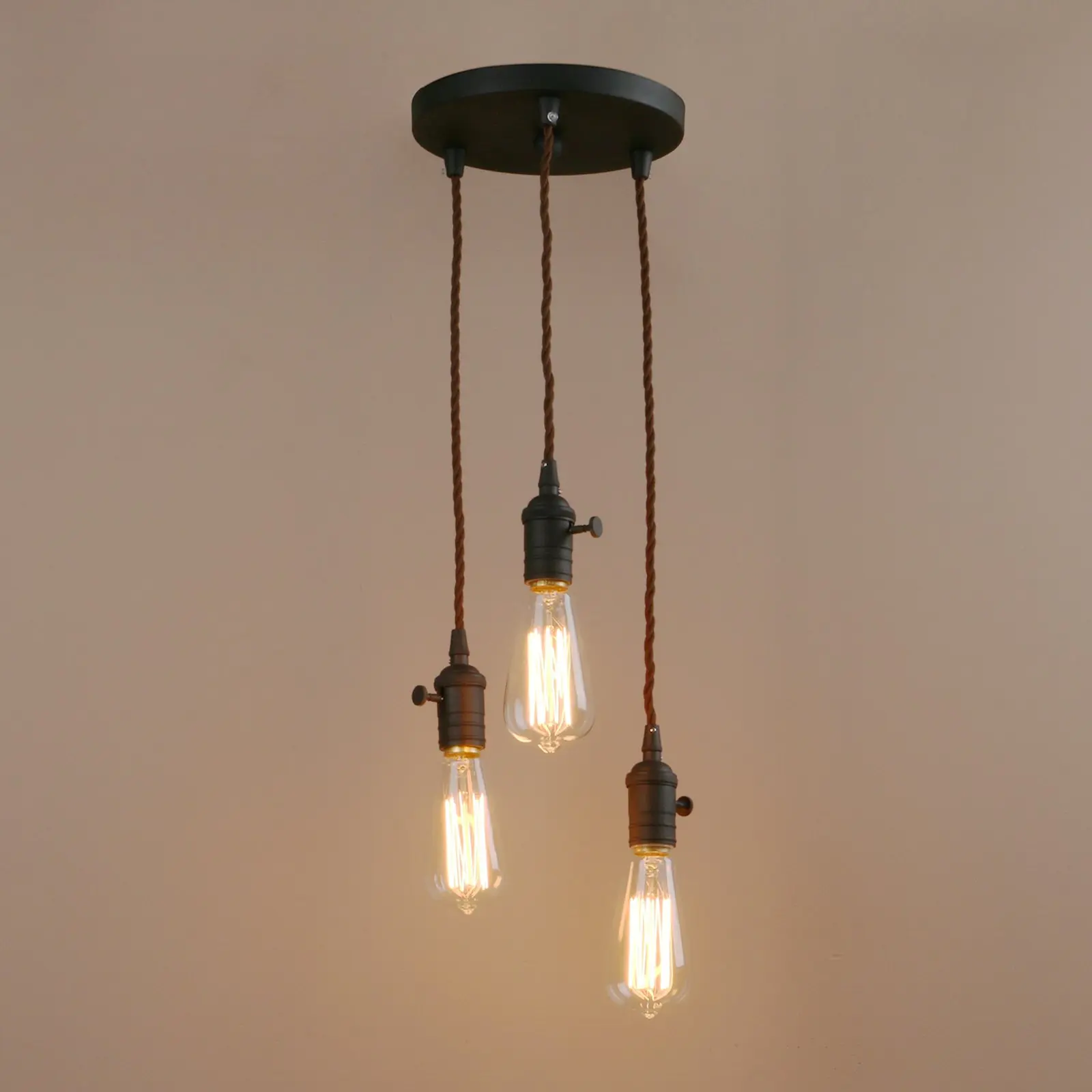 Vintage Style Light Fixtures Find Get Quotations Pathson 3 Lights Pendant Light Fixtures With Vintage Style Simple Home Ceiling Fixture