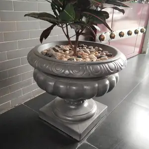 Image of Cement Concrete Planter flower pot Molds for Outdoor Garden House Building Decoration