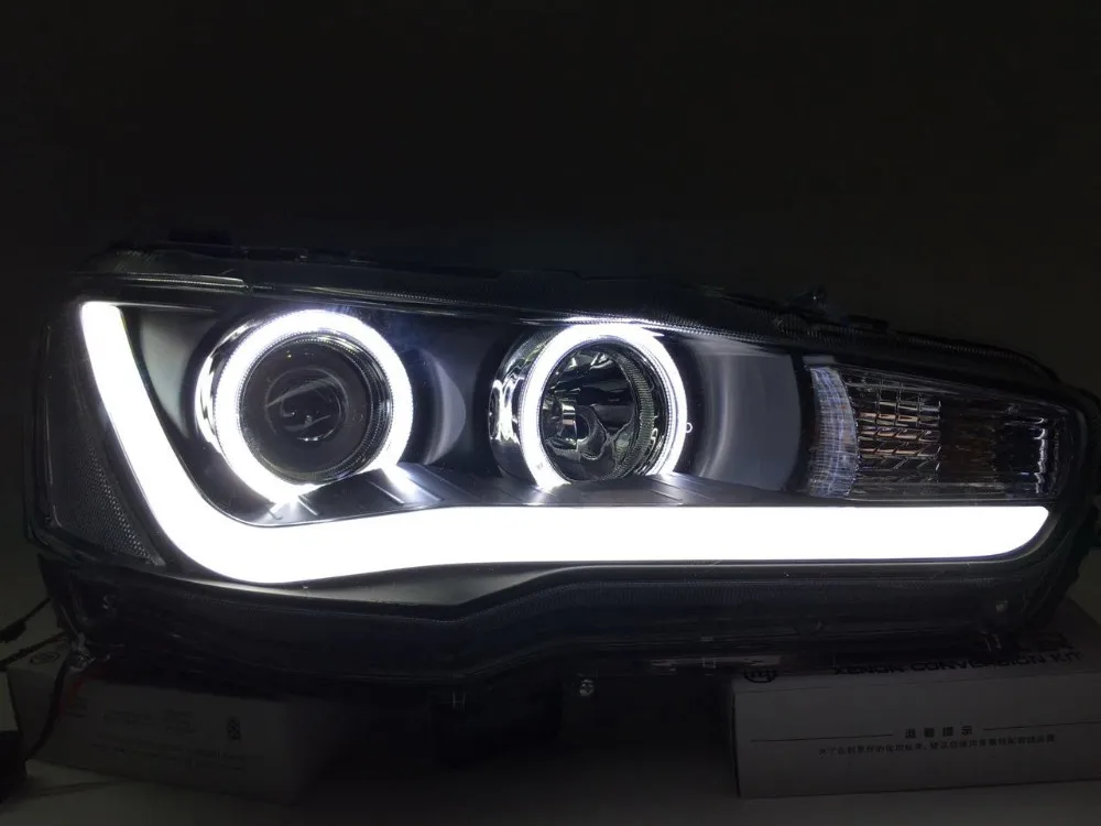 Vland factory  high quality for Car head light For Lancer EVO X 2008 2019 2020 Car Headlight Assembly Projector led headlamp