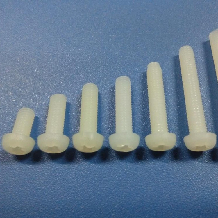 
Plastic metric cross recessed pan head screws 