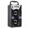 High Quality Outdoor FM SD USB BT Speakers Wooden USB Wireless Portable MP3 Speaker