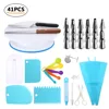 2019 Hot Sale Cake Decorating set baking tools rotating Cake stand turntable Supplies Kit plastic cake stand Icing Tips
