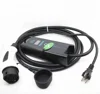 12 months warranty adjustable evse j1772 to plug 62196-2 cable with CE, TUV certification