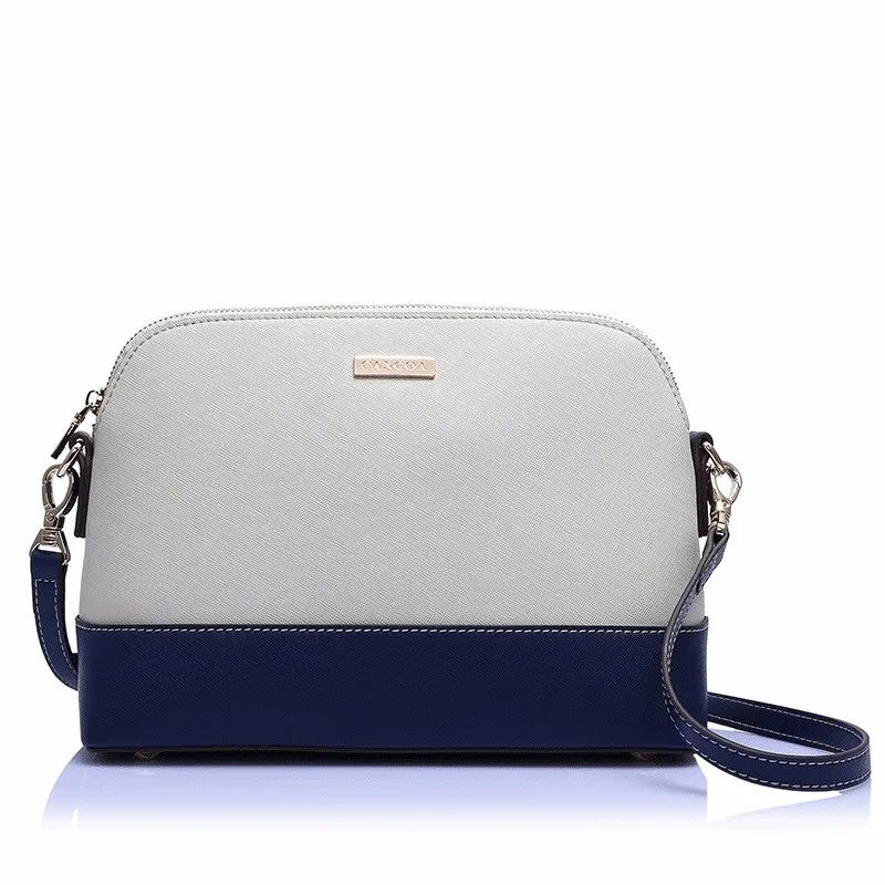 CC2026A-Deigner newly style two tones crossbody shoulder bags with long strap