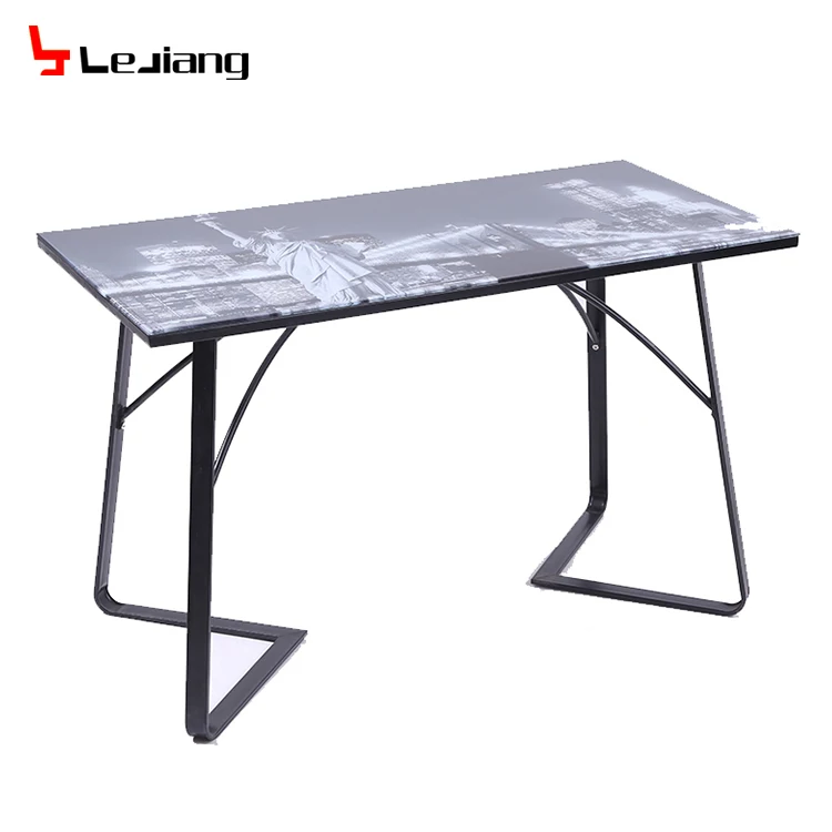 Italy Design Discount Glass Aldi Computer Desk Computer Table Models