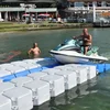 Marine plastic jetski magic floating dock