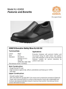 kings safety shoes