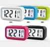 Christmas Gift Big LCD Backlight mini alarm clock with temperature calenar