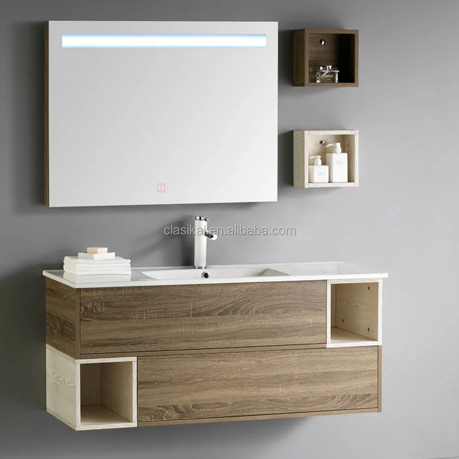 Venta al por mayor gabinete para baño con espejo-Compre online los