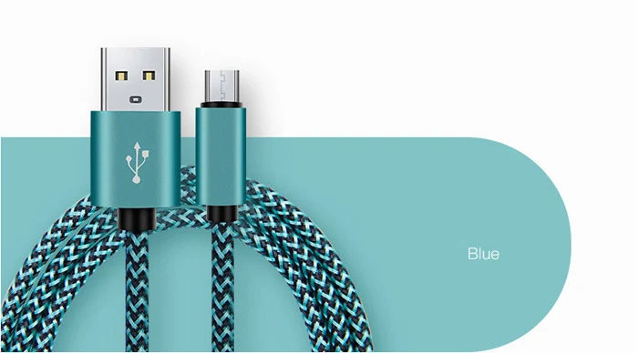 2018 Braided Nylon Aluminum Fast Speed 1Meter Usb Type C Cable , High Quality Micro Usb Cable