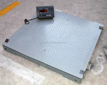5000 Lbs Ultra Low Profile Digital Floor Scales With Ramps Ntep