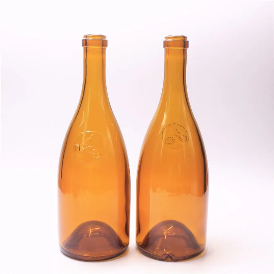 187ml Antique Green 187ml Glass Burgundy Wine Bottle With Aluminum Screw Cap Buy 187ml Glass