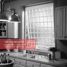 Teeyeo 2017 mais recente projeto da janela grill alibaba China pendurado do lado de pvc upvc toldo janelas e portas