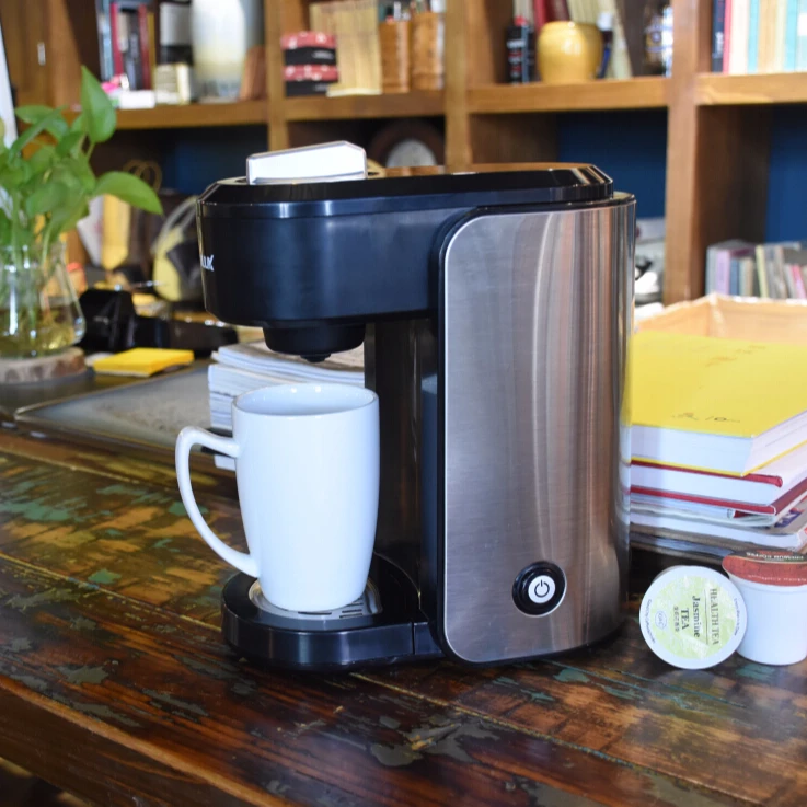 Mini Stainless Steel Coffee Machine Espreso With Cup Coffee Maker For