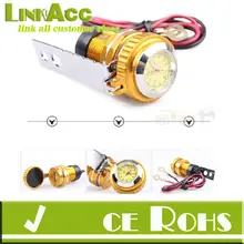 Linkacc-ST10 12 В часы водонепроницаемые мотоциклетные USB зарядное устройство с