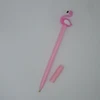 Tropical Flamingo Pink Pen Bird Carved Wood Novelty School Cute Writing Wholesale