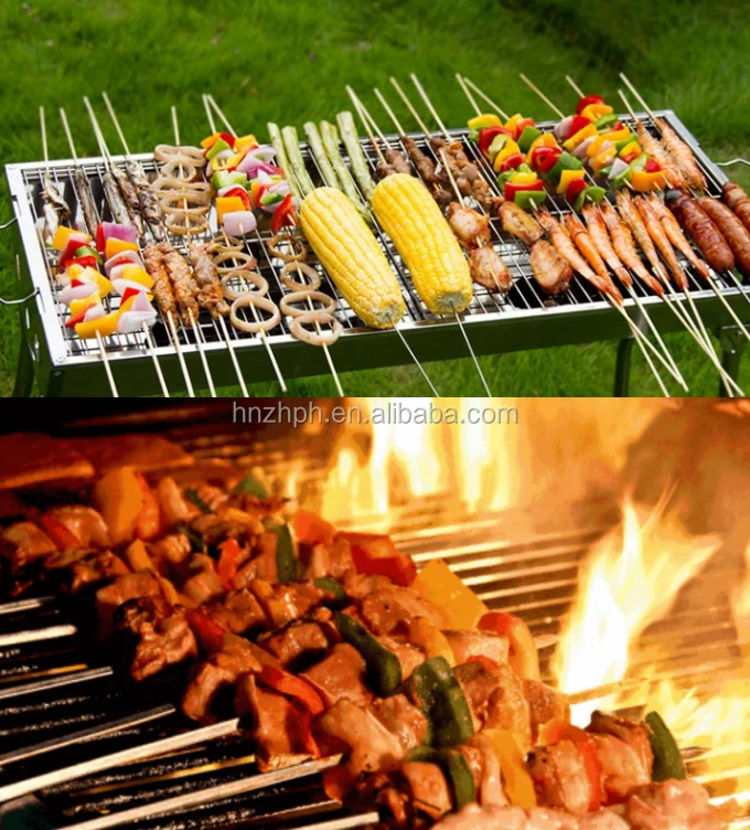 Automatic Rotating Electric Charcoal Bbq Barbecue Grill Machine Buy