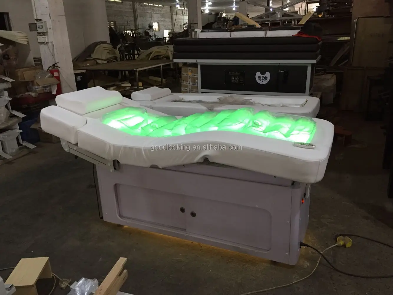 Best Sale Electric Water Massage Ligting Beauty Bed With Factory Price