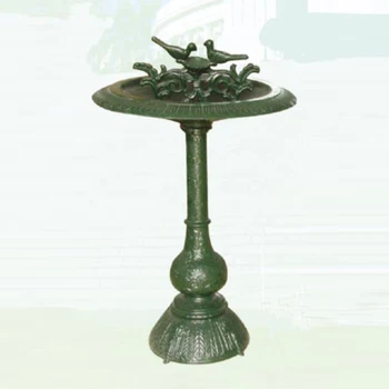 Antique Cast Iron Bird Feeder Bird Bath For Home And Garden