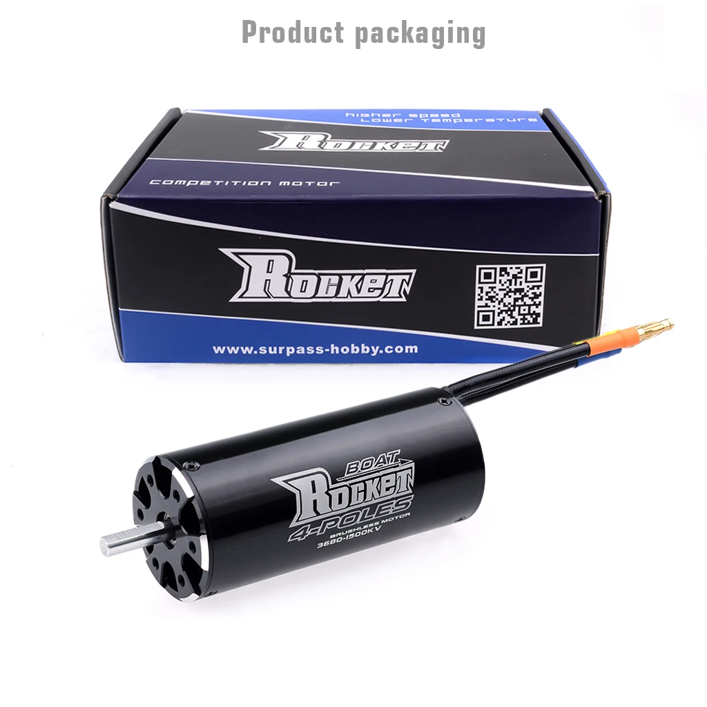 Trolling Motor Water Cooled Outrunner Electric Brushless High Rpm 50k