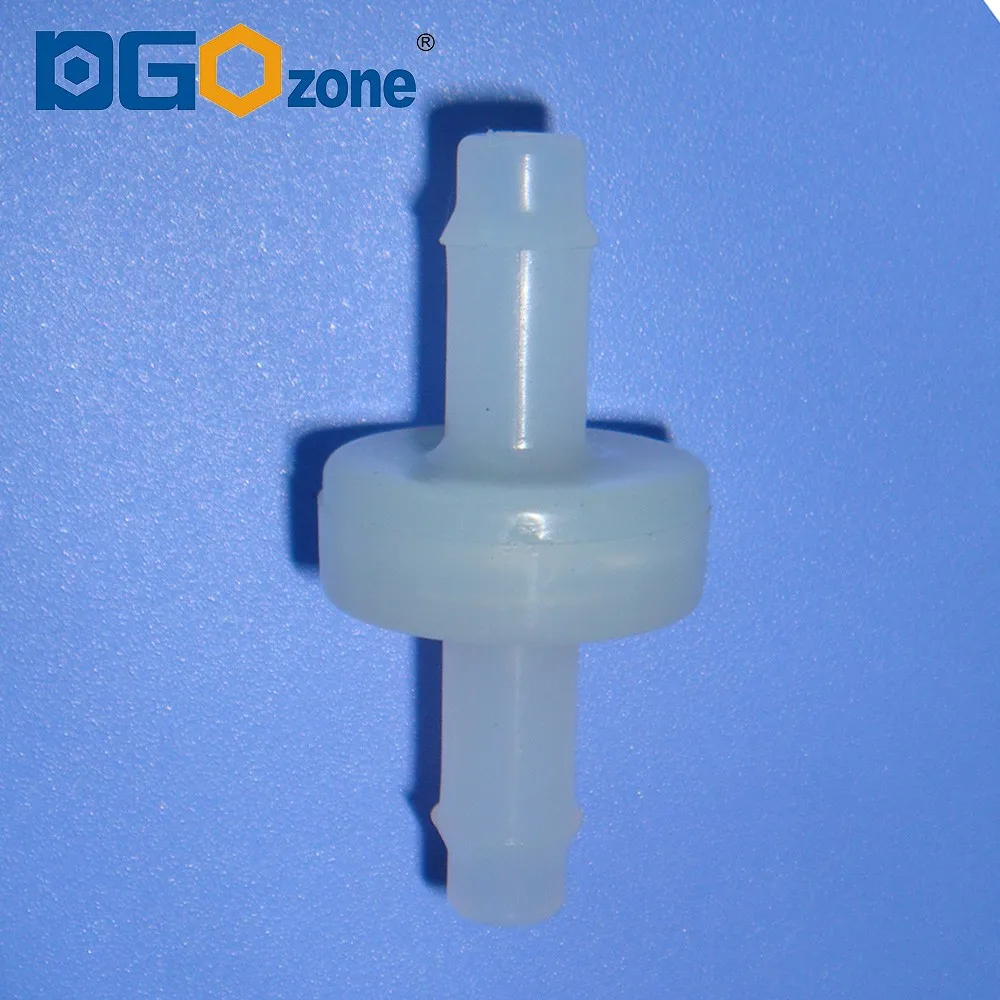 1/4" 6.4mm Small Plastic Pvdf Antiozone Valve Gas Check Valve Buy One Way Check Valve,Mini