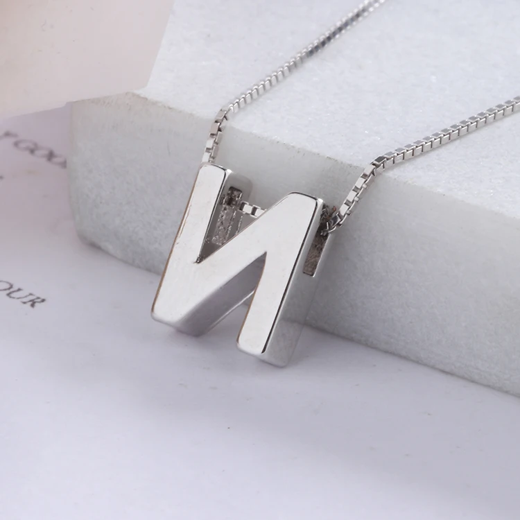 

Stars Forever Letter N Sterling 925 Silver Initial Monogram Jewelry