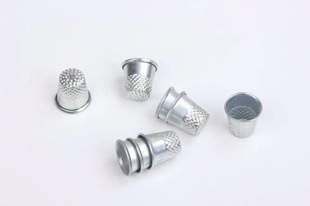 Household Open Sided Metal Thimbles Bulk Needle Thread And Thimble For