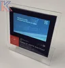 Retail Shop Custom Acrylic Display Lcd Video Screen Table Sign Stand Holder