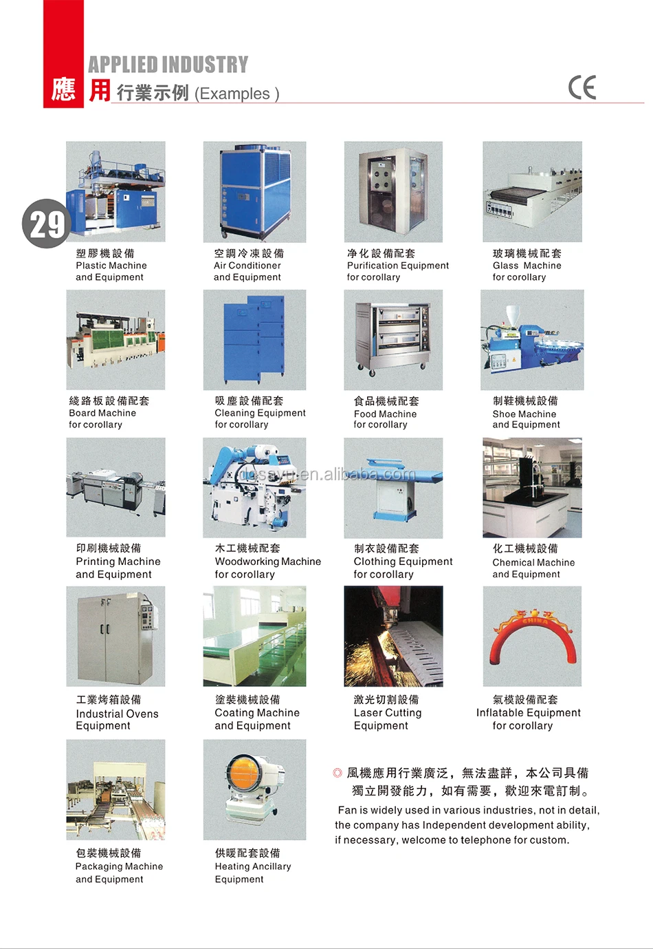 Tangential Cross Flow Blower, 25W, CYF-06031 - detail 30