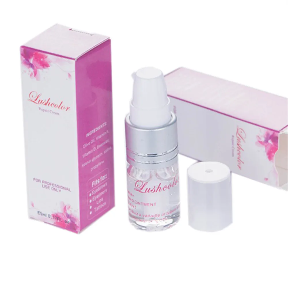 

Lushcolor Permanent Makeup Repair Cream Gel for Tattoo and Microscraping Treatment, Transparent