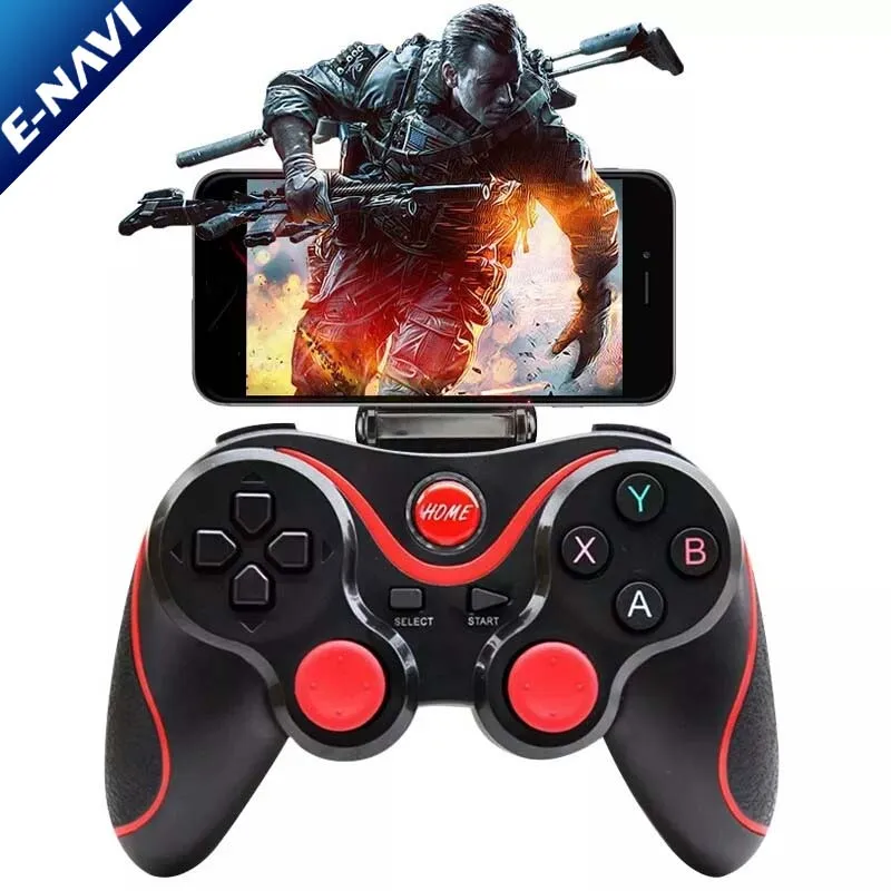 US Amazon Wireless Game Phone Controller Gamepad Holder Android 3 Axis Joysticks for Mobile Phone Playstation 3 Games