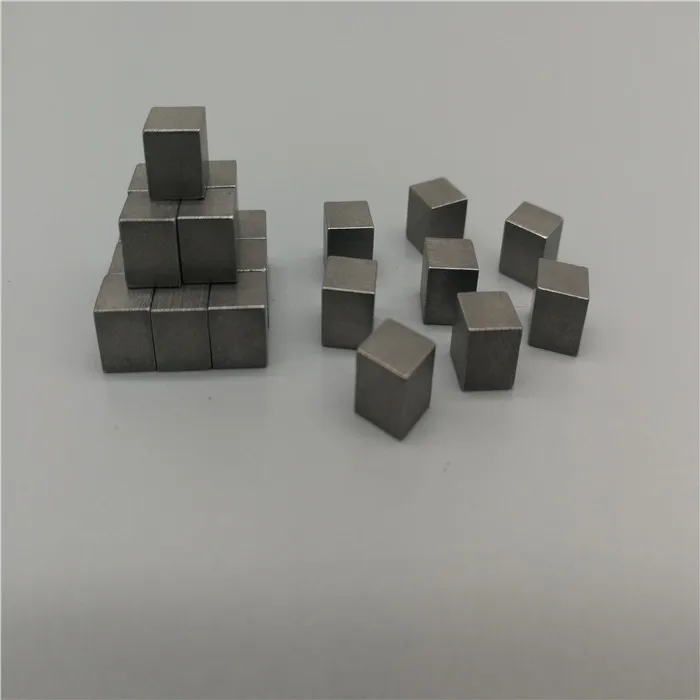 Best Selling Pure Tungsten Cube Wnife Tungsten Alloy Metal Cubes