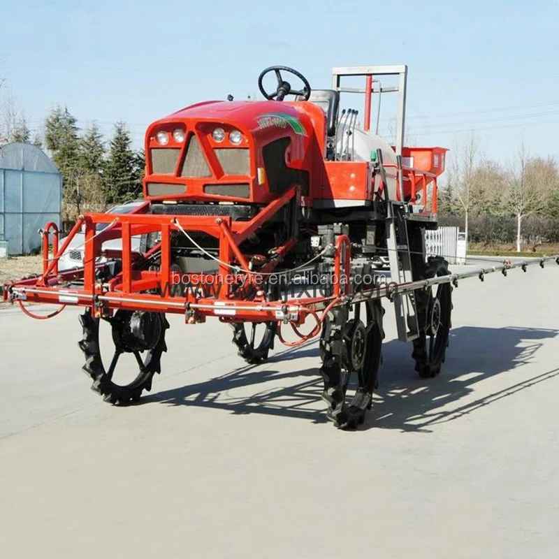 Tractor boom sprayer for insecticide and fertilization Self propelled ...