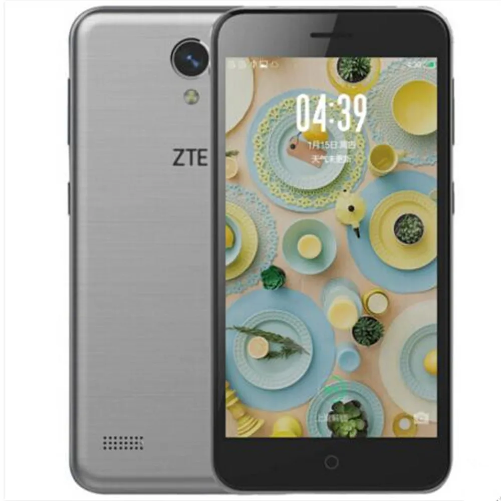 

Cheapest 4G smartphone ZTE Blade A520 5.0 inch MTK6737 Quad core 8MP+2MP 2400mAh Android 6.0 GSM+CDMA mobile, Gray