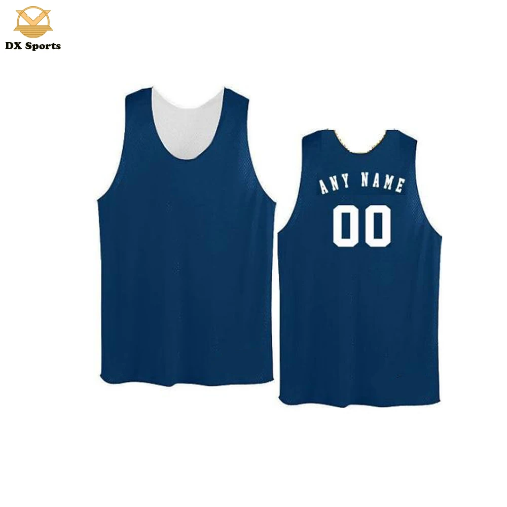Customized Sublimation Cheap Reversible Basketball Team Jerseys,China