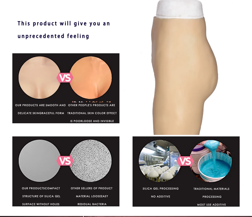 Real Sexy Fake Pussy PantsFor Crossdresser Transsexuals Sissy Boy Brag Queen Shemale Transgender Silicone Pussy Vagina