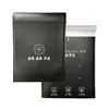 Hot Customized Biodegradable Poly Envelopes Black Bubble Mailer Shipping Bags
