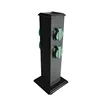 Iron sheet tower with 4 sockets only for outdoor garden socket