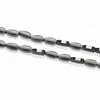 fish/leaf/cross all shape natural hematite stone beads strands