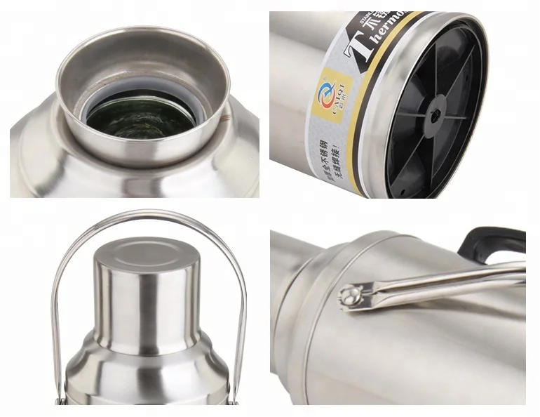 2l Classic Glass Liner Insulated Thermos Water Jug For Family Water Bottle Glass Inner Buy