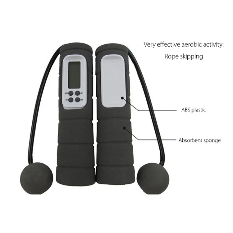 Professional Sporting Digital Counter Skipping Cordless Jump Rope