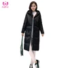 New winter free long section loose Korean bread suits cotton coat winter women